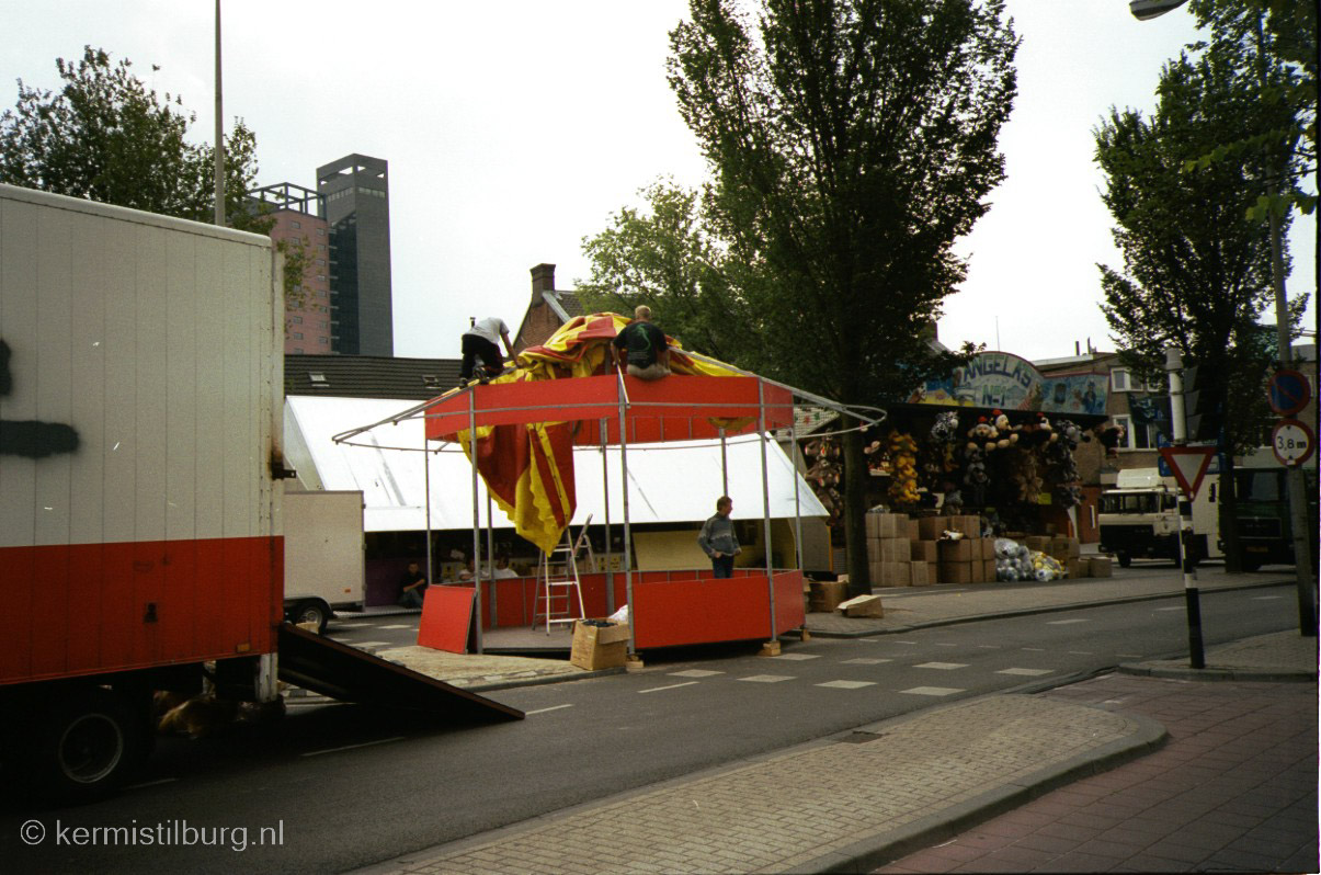 1999, Kermis, Opbouw, Tilburg, Tilburgse kermis