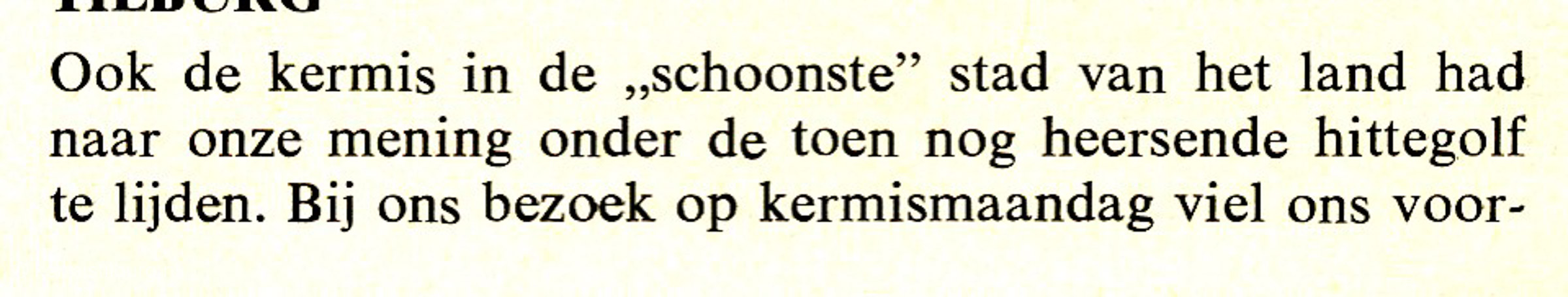 1963, Kermis, Tilburg, Tilburgse kermis, skc