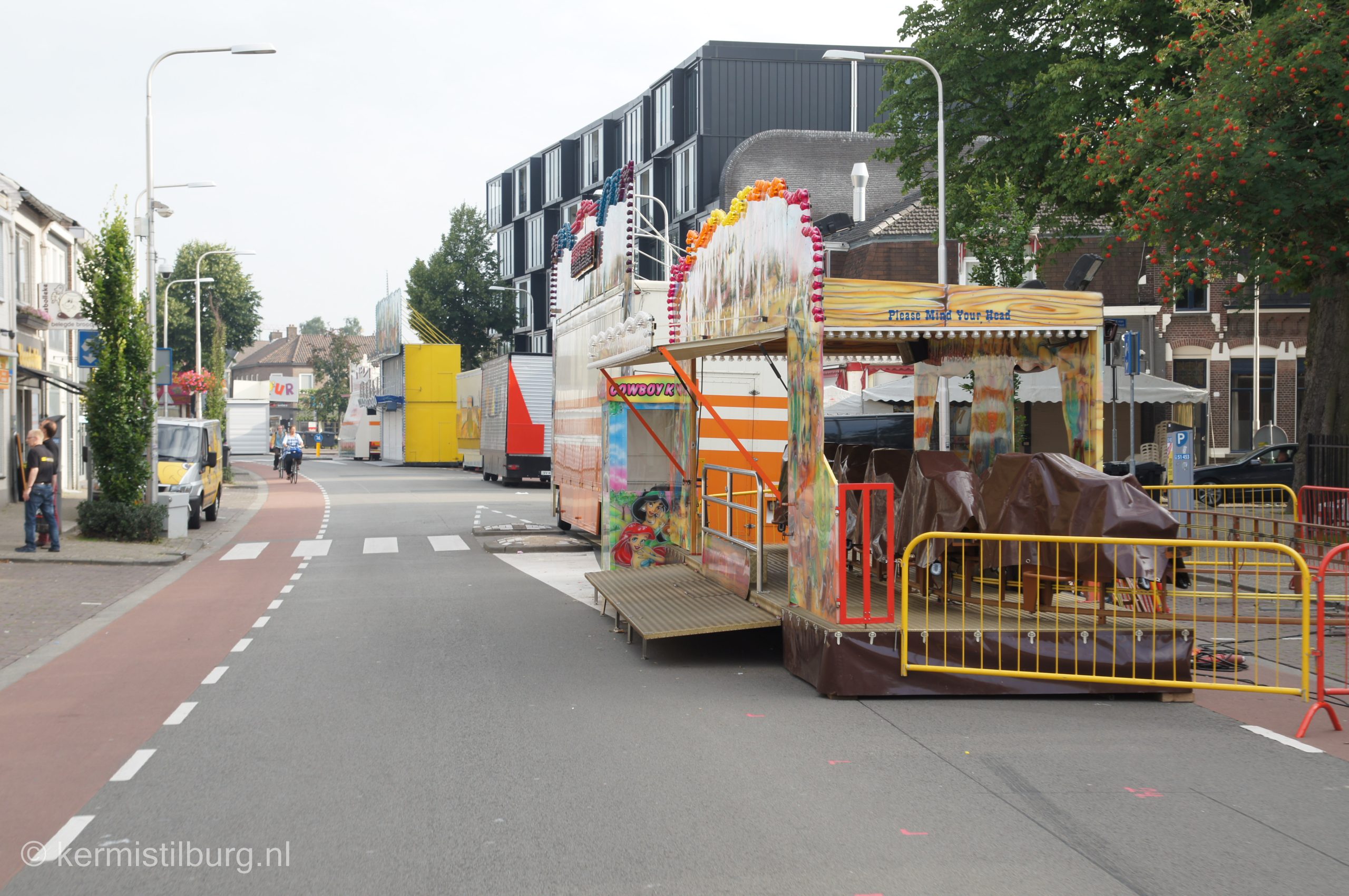 2014, Kermis, Tilburg, Tilburgse kermis, bouwen