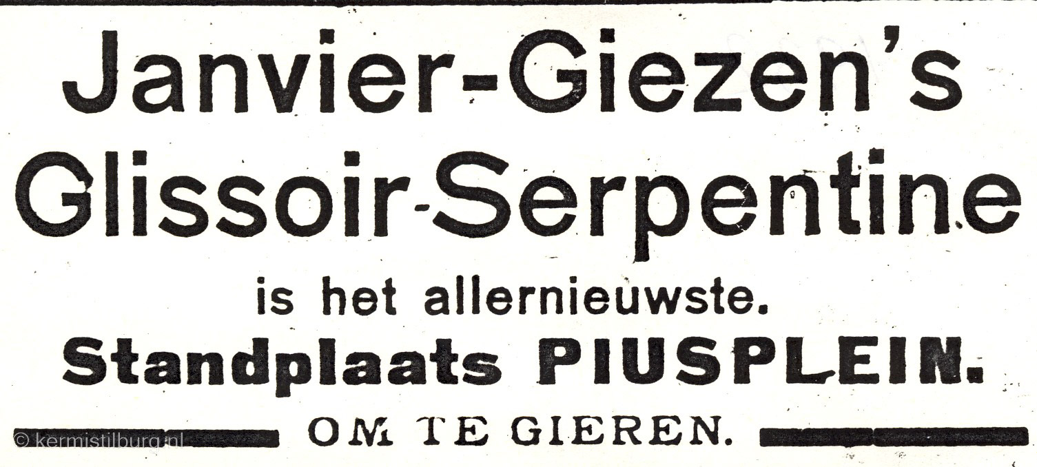 1932, Kermis, Tilburg, Tilburgse kermis