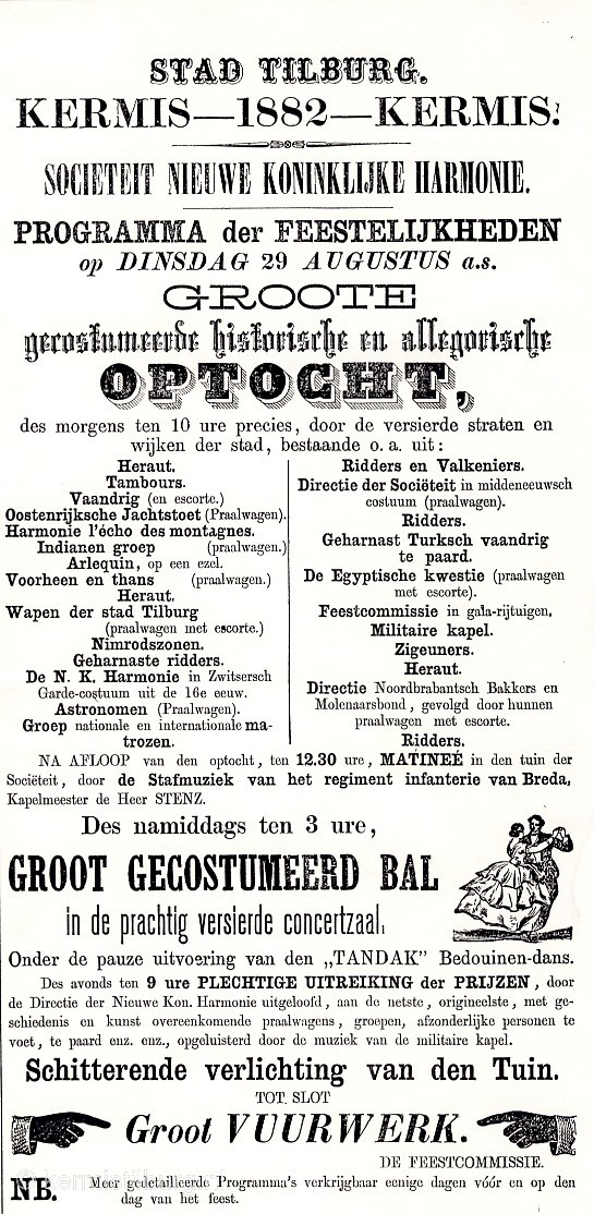 1882, Kermis, Tilburg