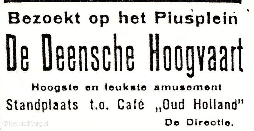 1928, Kermis, Tilburg, Tilburgse kermis, skc
