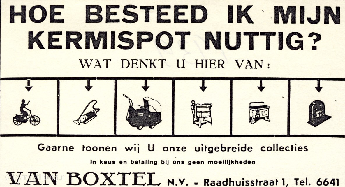 1939, Kermis, Tilburg, Tilburgse kermis, krant