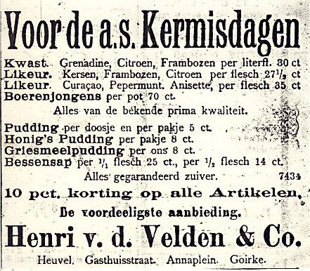 1913, Kermis, Tilburg, Tilburgse kermis, krant, skc