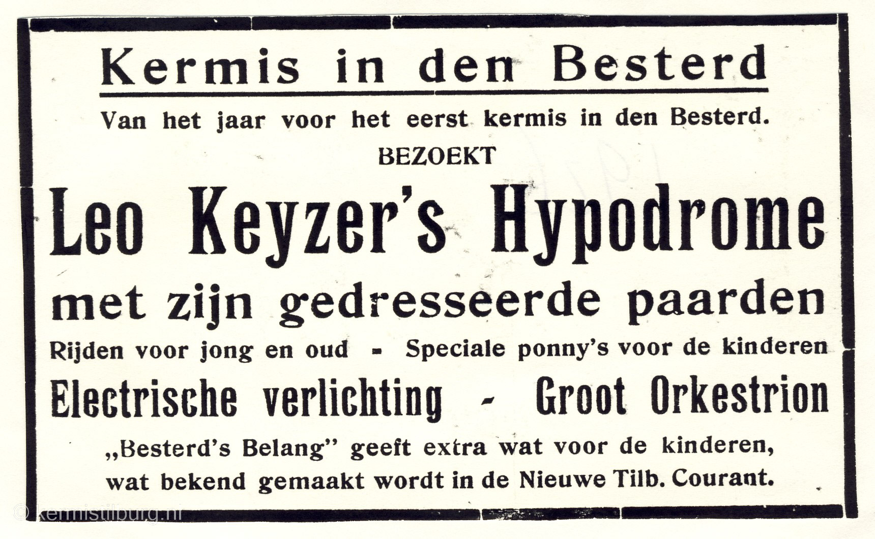 1926, Kermis, Tilburg, Tilburgse kermis, skc