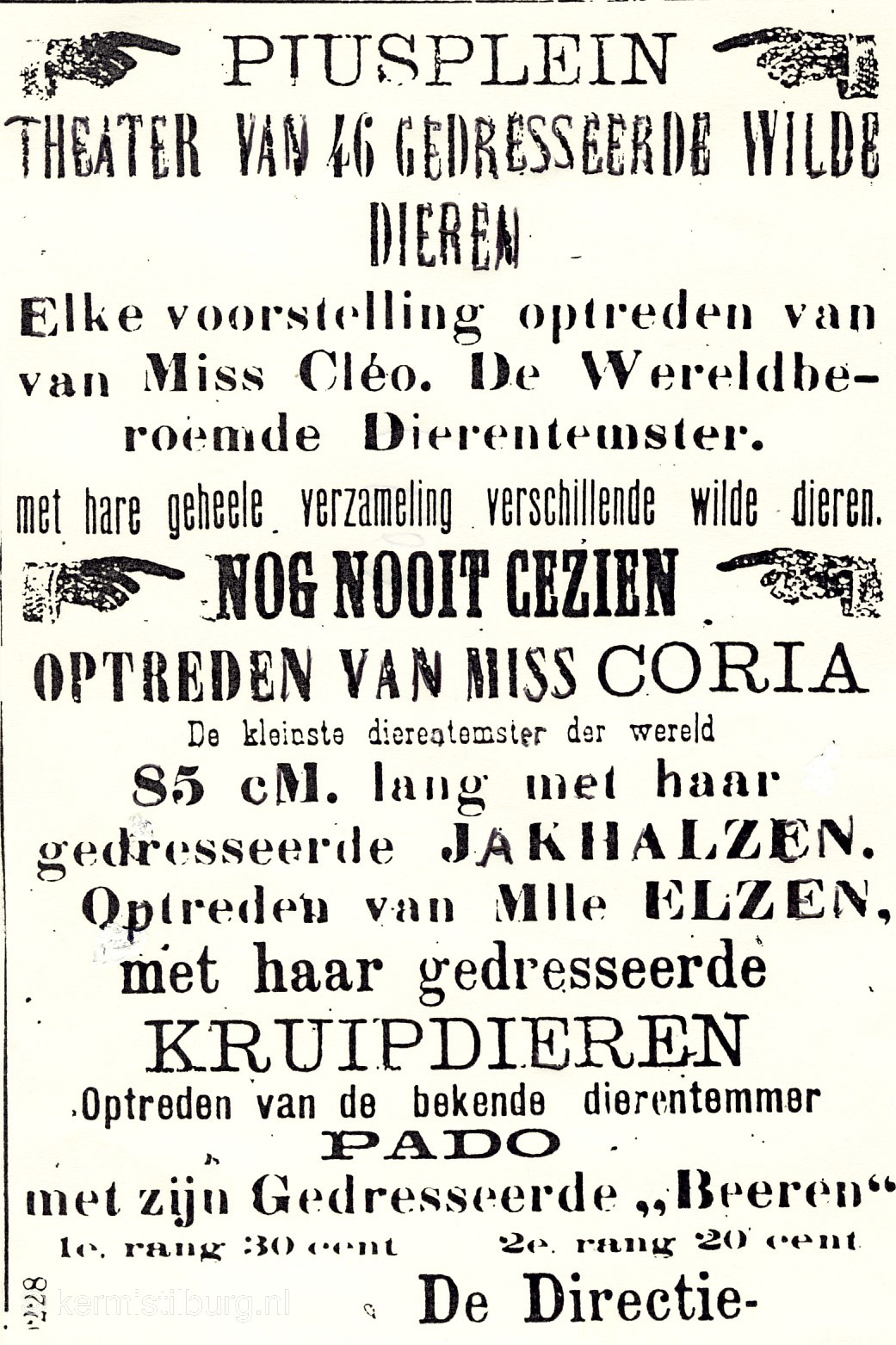 1901, Kermis, Tilburg, Tilburgse kermis, krant