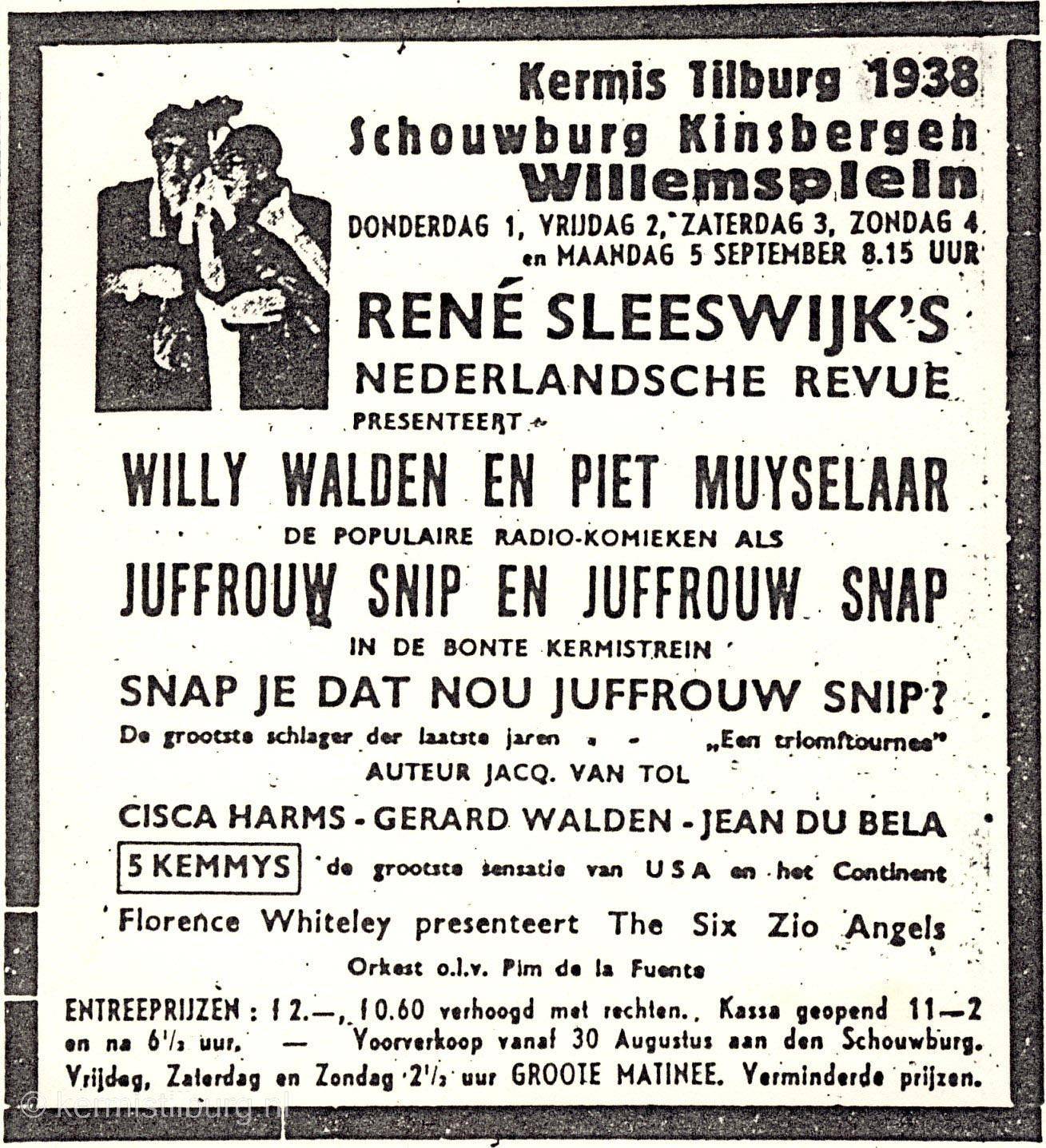 1938, Kermis, Tilburg, Tilburgse kermis