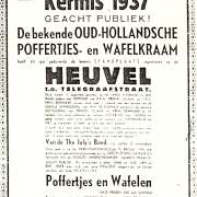 1937, Kermis, Tilburg, Tilburgse kermis
